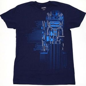 RARE Disney Star Wars Galaxy's Edge R2 T-Shirt